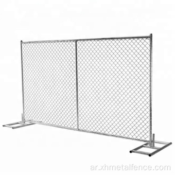 سلسلة Link Fence USA Standard 6 أقدام مؤقتة